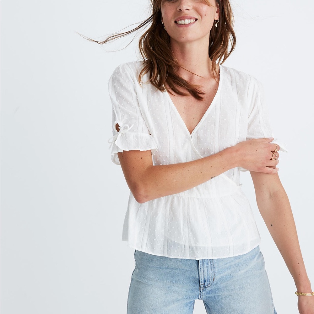 Madewell Wrap Top!